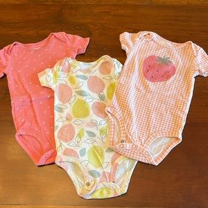 Set of Short Sleeve Onesies